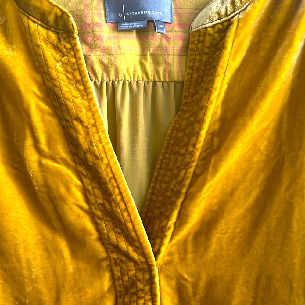 Anthropologie Golden Yellow Tunic - Picture 5 of 7